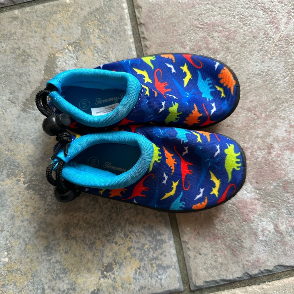 Kids' Blue Dinosaur Water Shoes